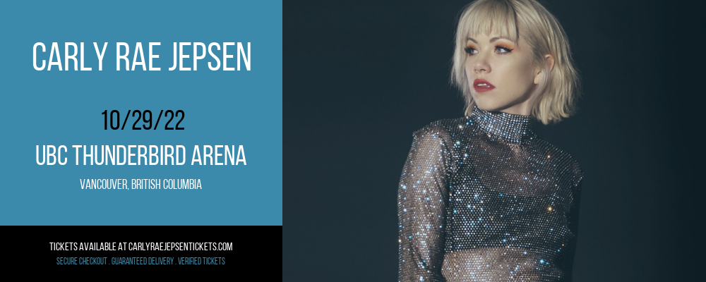 Carly Rae Jepsen at Carly Rae Jepsen Tickets