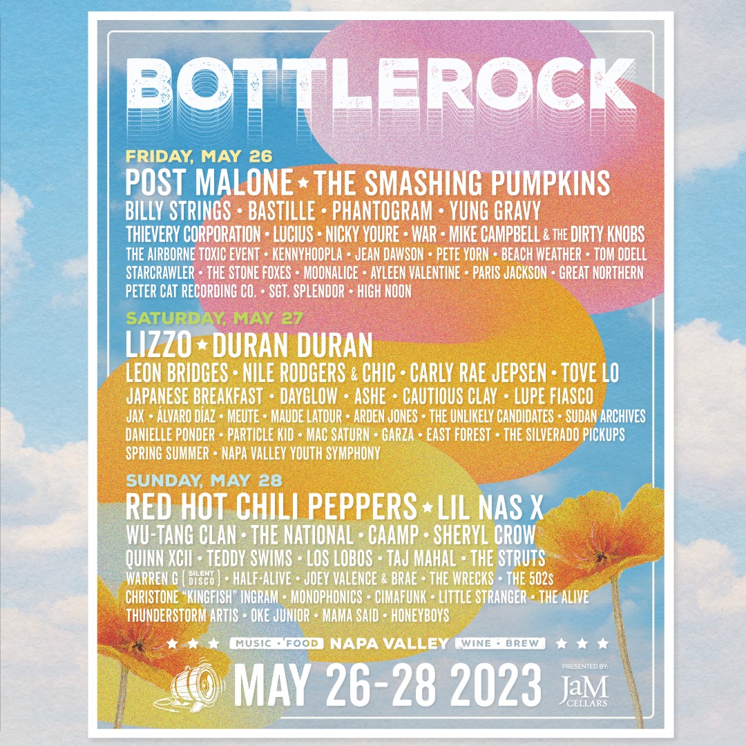 BottleRock Festival: Lizzo, Duran Duran & Leon Bridges - Saturday Pass at Carly Rae Jepsen Tickets