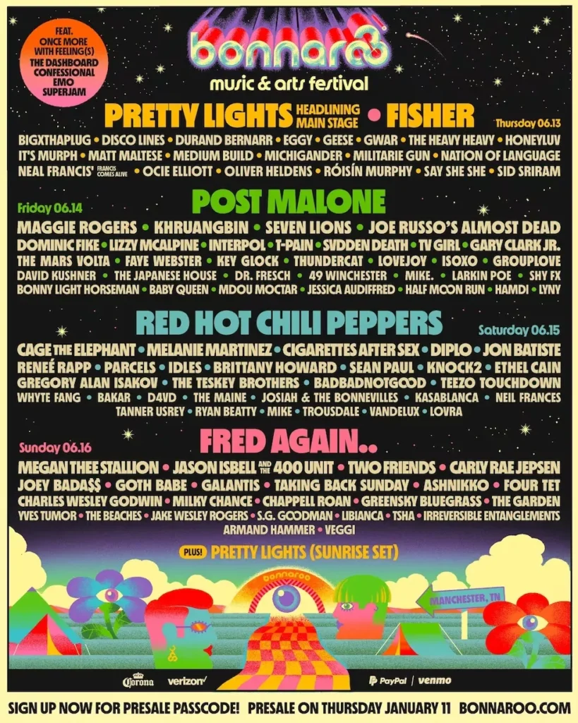 Bonnaroo Music & Arts Festival - Sunday at The Bonnaroo Farm